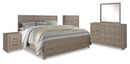 Culverbach Brown Panel Bedroom Set