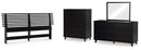 Danziar Black Bedroom Set