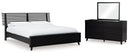 Danziar Black Bedroom Set