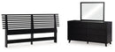 Danziar Black Bedroom Set