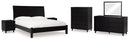 Danziar Black Bedroom Set