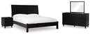 Danziar Black Bedroom Set