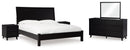 Danziar Black Bedroom Set