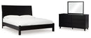 Danziar Black Bedroom Set