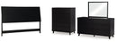 Danziar Black Bedroom Set
