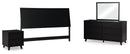 Danziar Black Bedroom Set