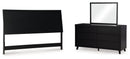 Danziar Black Bedroom Set