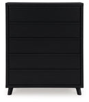 Danziar Black Bedroom Set