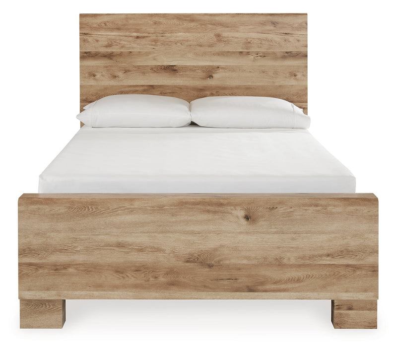 Hyanna Brown Panel Bedroom Set