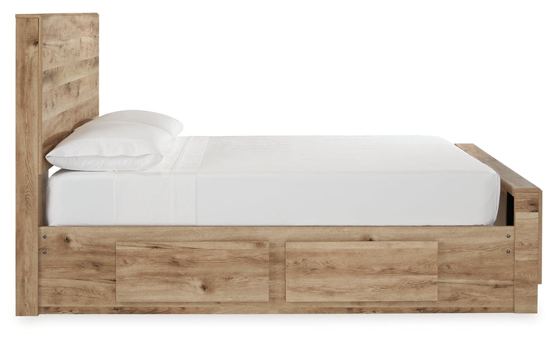 Hyanna Panel Bed with 2 Side Storage