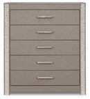 Surancha Five Drawer Wide Chest