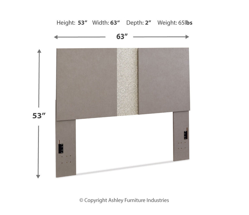 Surancha Grey Panel Bedroom Set