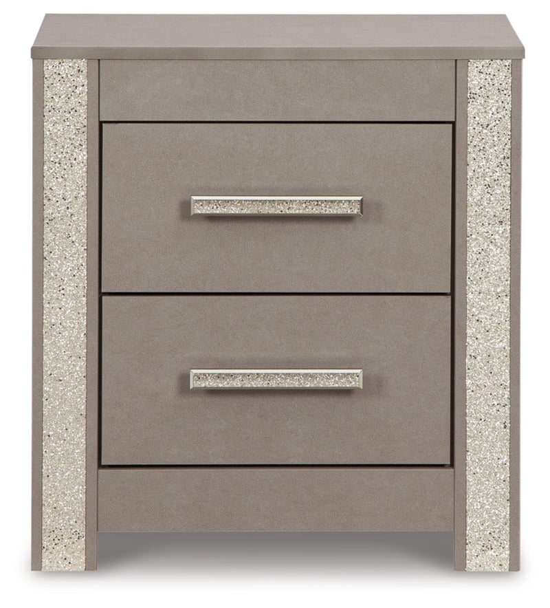 Surancha Grey Panel Bedroom Set