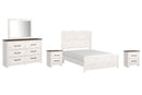 Gerridan White Panel Bedroom Set