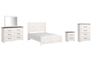 Gerridan White Panel Bedroom Set