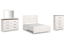 Gerridan White Panel Bedroom Set