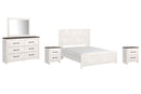 Gerridan White Panel Bedroom Set