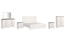 Gerridan White Panel Bedroom Set