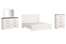 Gerridan White Panel Bedroom Set