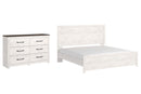 Gerridan White Panel Bedroom Set