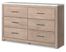 Senniberg Brown Panel Bedroom Set