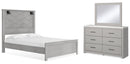 Cottonburg Grey Panel Bedroom Set