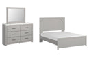 Cottonburg Grey Panel Bedroom Set