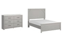 Cottonburg Grey Panel Bedroom Set