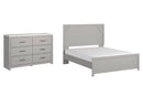 Cottonburg Grey Panel Bedroom Set