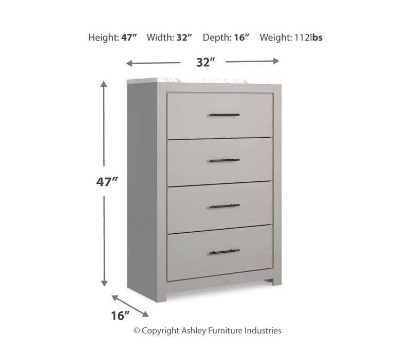 Cottonburg Four Drawer Chest