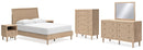 Cielden Brown Panel Bedroom Set