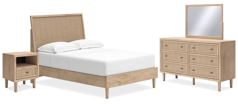 Cielden Brown Panel Bedroom Set