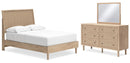 Cielden Brown Panel Bedroom Set