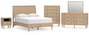 Cielden Brown Panel Bedroom Set