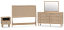 Cielden Brown Panel Bedroom Set