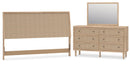 Cielden Brown Panel Bedroom Set