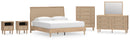 Cielden Brown Panel Bedroom Set