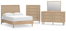 Cielden Brown Panel Bedroom Set