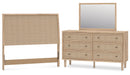 Cielden Brown Panel Bedroom Set