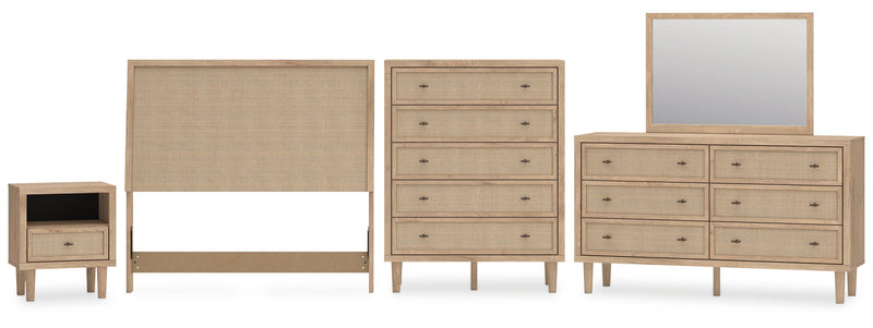 Cielden Brown Panel Bedroom Set