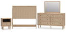 Cielden Brown Panel Bedroom Set