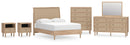Cielden Brown Panel Bedroom Set
