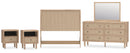 Cielden Brown Panel Bedroom Set