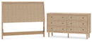 Cielden Brown Panel Bedroom Set