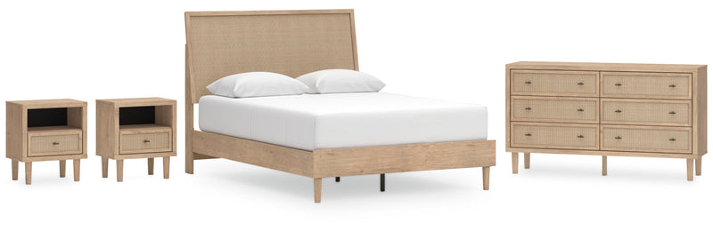 Cielden Brown Panel Bedroom Set