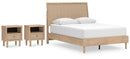 Cielden Brown Panel Bedroom Set