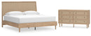 Cielden Brown Panel Bedroom Set