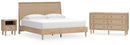Cielden Brown Panel Bedroom Set
