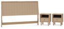 Cielden Brown Panel Bedroom Set