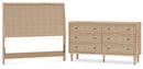 Cielden Brown Panel Bedroom Set
